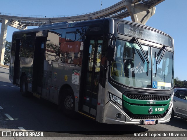 Transunião Transportes 5 6367 na cidade de São Paulo, São Paulo, Brasil, por Rafael Lopes de Oliveira. Número da foto: #13062810.