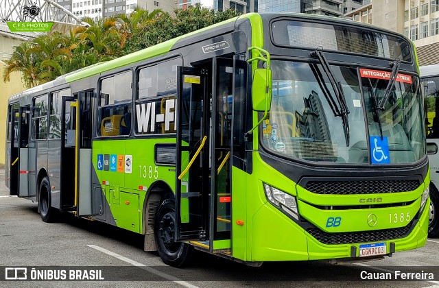 BB Transportes e Turismo 1385 na cidade de Barueri, São Paulo, Brasil, por Cauan Ferreira. Número da foto: #13064224.