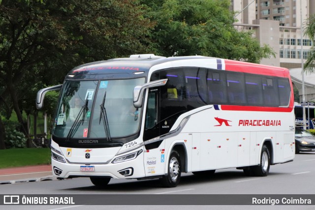 Viação Piracicabana 7254 na cidade de Barueri, São Paulo, Brasil, por Rodrigo Coimbra. Número da foto: #13064561.