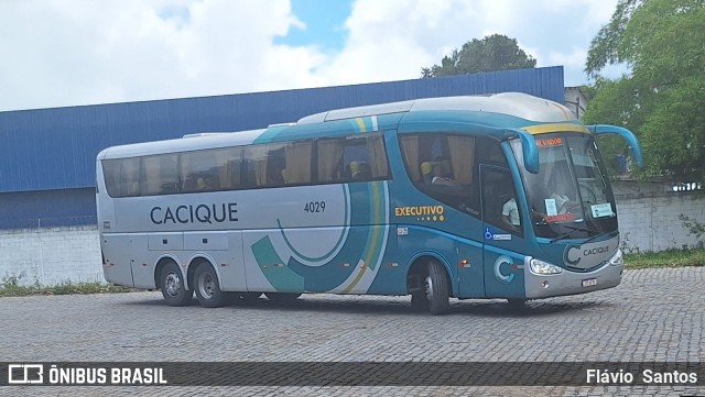Cacique Transportes 4029 na cidade de Cruz das Almas, Bahia, Brasil, por Flávio  Santos. Número da foto: #13062766.