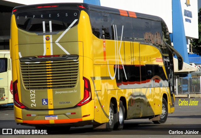 Expresso JK 24132 na cidade de Goiânia, Goiás, Brasil, por Carlos Júnior. Número da foto: #13064948.
