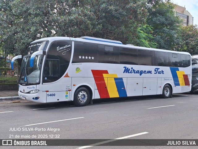 Miragem Tur 1400 na cidade de Porto Alegre, Rio Grande do Sul, Brasil, por JULIO SILVA. Número da foto: #13063626.