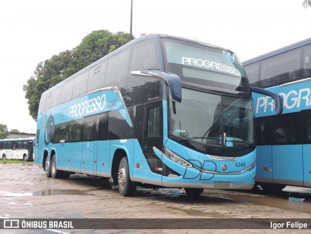 Auto Viação Progresso 6245 na cidade de Recife, Pernambuco, Brasil, por Igor Felipe. Número da foto: #13064817.