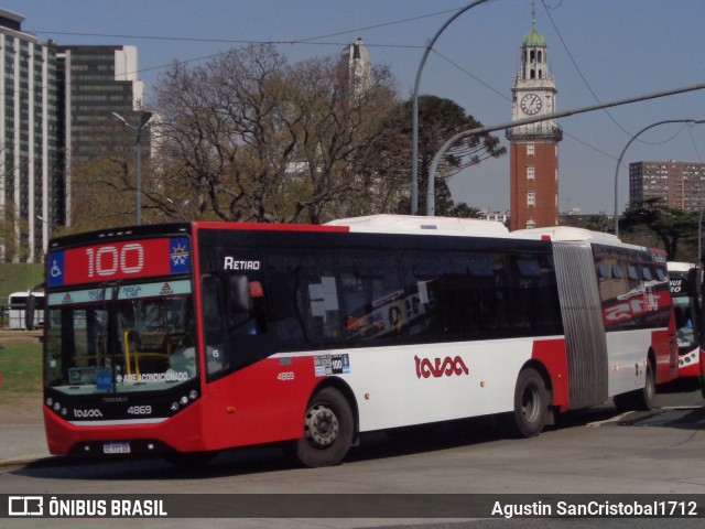 Tarsa 4869 na cidade de Ciudad Autónoma de Buenos Aires, Argentina, por Agustin SanCristobal1712. Número da foto: #13063558.