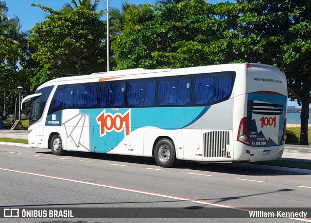 Auto Viação 1001 RJ 108.060 na cidade de Vitória, Espírito Santo, Brasil, por William Kennedy. Número da foto: #13063966.