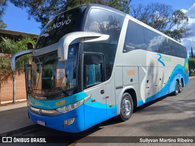 Rio Novo Transportes e Turismo 14300 na cidade de Anápolis, Goiás, Brasil, por Sullyvan Martins Ribeiro. Número da foto: #13063998.