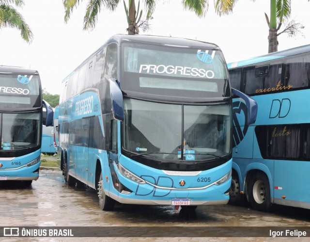 Auto Viação Progresso 6205 na cidade de Recife, Pernambuco, Brasil, por Igor Felipe. Número da foto: #13064809.