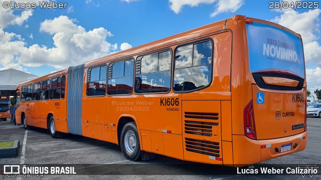 Viação Tamandaré KI606 na cidade de Curitiba, Paraná, Brasil, por Lucas Weber Calizario. Número da foto: #13062417.