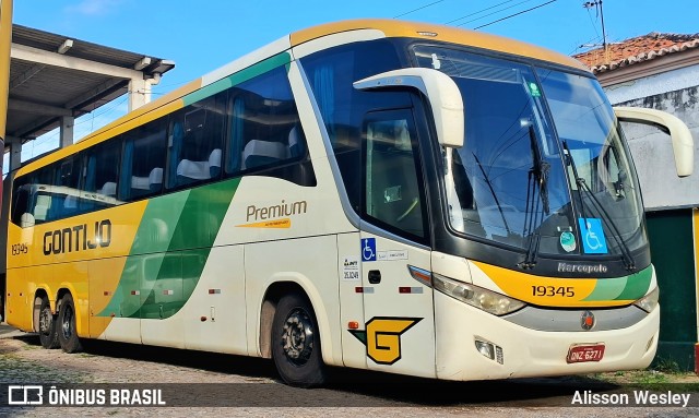 Empresa Gontijo de Transportes 19345 na cidade de Fortaleza, Ceará, Brasil, por Alisson Wesley. Número da foto: #13062871.