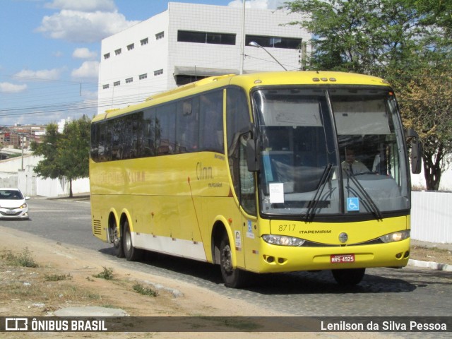 Viação Itapemirim 8717 na cidade de Caruaru, Pernambuco, Brasil, por Lenilson da Silva Pessoa. Número da foto: #13063120.