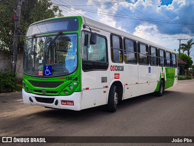 Via Verde Transportes Coletivos 0513038 na cidade de Manaus, Amazonas, Brasil, por João Pbs. Número da foto: #13068137.