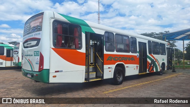 Empresa de Transportes Andorinha 6360 na cidade de Presidente Prudente, São Paulo, Brasil, por Rafael Rodenas. Número da foto: #13066395.