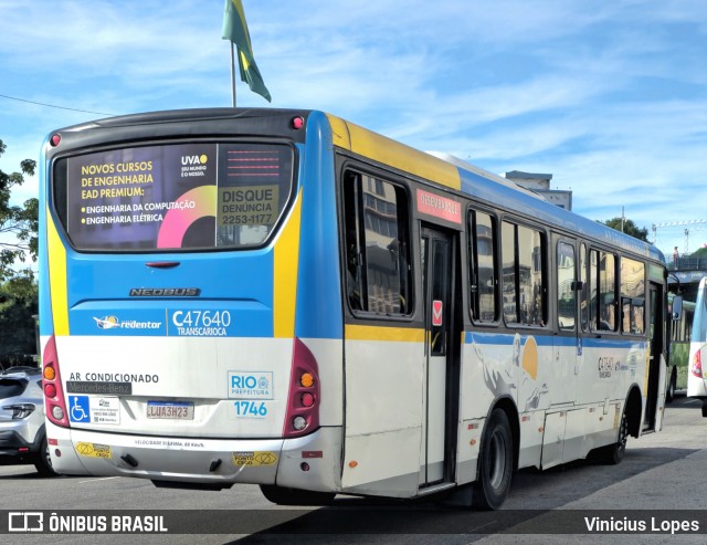 Viação Redentor C47640 na cidade de Rio de Janeiro, Rio de Janeiro, Brasil, por Vinicius Lopes. Número da foto: #13065506.