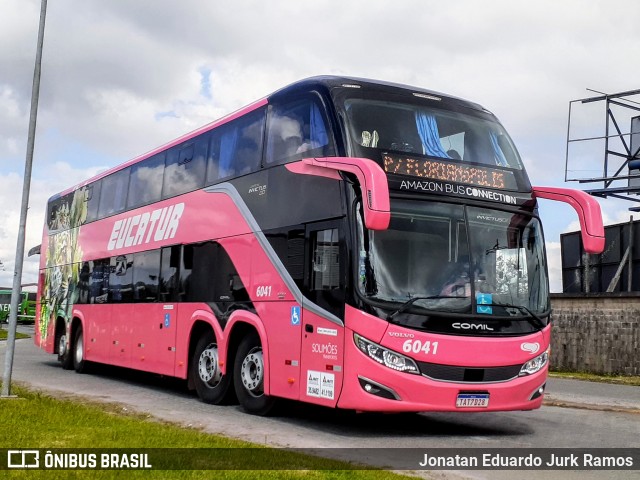 Eucatur - Empresa União Cascavel de Transportes e Turismo 6041 na cidade de Itajaí, Santa Catarina, Brasil, por Jonatan Eduardo Jurk Ramos. Número da foto: #13067808.