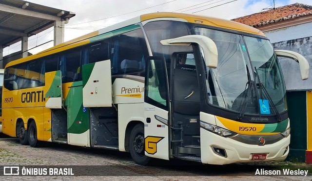 Empresa Gontijo de Transportes 19570 na cidade de Fortaleza, Ceará, Brasil, por Alisson Wesley. Número da foto: #13065788.