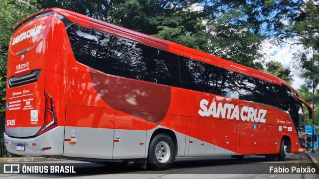Viação Santa Cruz 37425 na cidade de São Paulo, São Paulo, Brasil, por Fábio Paixão. Número da foto: #13065437.