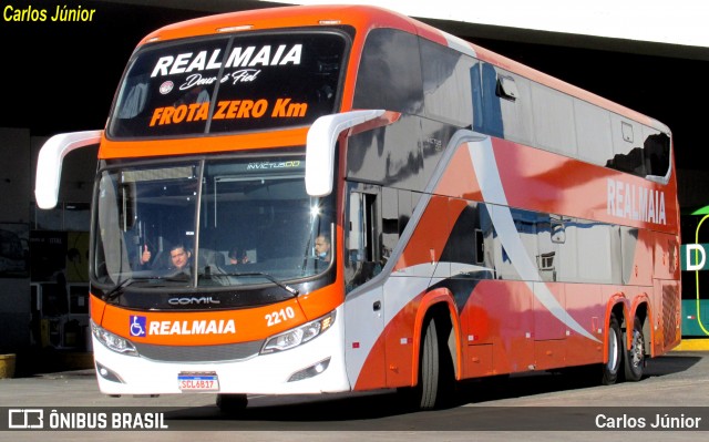 RealMaia Turismo e Cargas 2210 na cidade de Goiânia, Goiás, Brasil, por Carlos Júnior. Número da foto: #13065593.