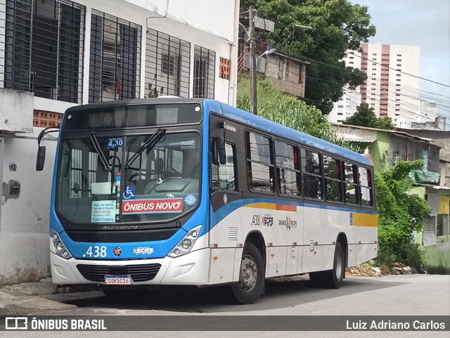 Consórcio Recife 438 na cidade de Recife, Pernambuco, Brasil, por Luiz Adriano Carlos. Número da foto: #13066310.