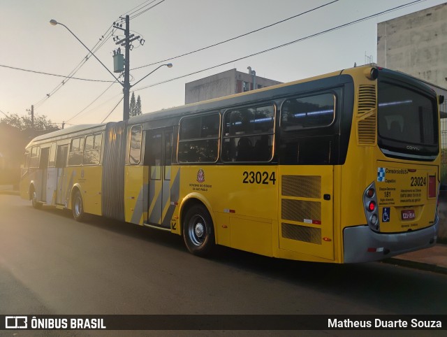 Transportes Capellini 23024 na cidade de Campinas, São Paulo, Brasil, por Matheus Duarte Souza. Número da foto: #13067946.