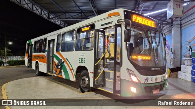 Empresa de Transportes Andorinha 6363 na cidade de Presidente Prudente, São Paulo, Brasil, por Rafael Rodenas. Número da foto: #13066388.