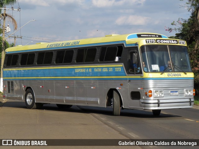 Ônibus Particulares 7273 na cidade de Artur Nogueira, São Paulo, Brasil, por Gabriel Oliveira Caldas da Nobrega. Número da foto: #13067324.