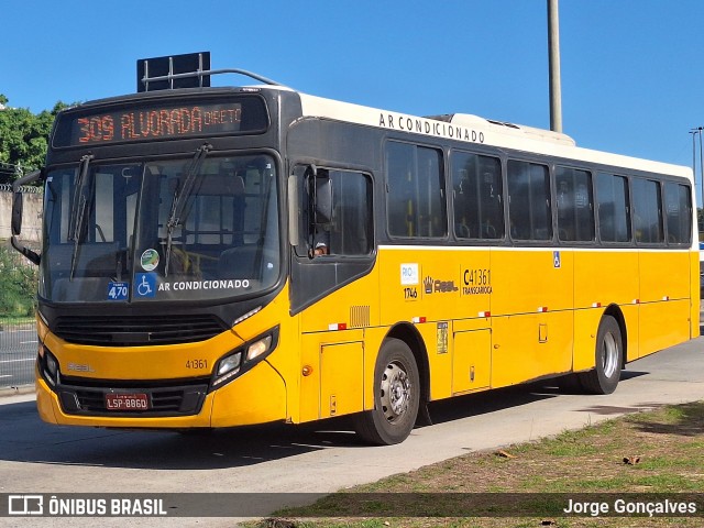 Real Auto Ônibus C41361 na cidade de Rio de Janeiro, Rio de Janeiro, Brasil, por Jorge Gonçalves. Número da foto: #13066273.