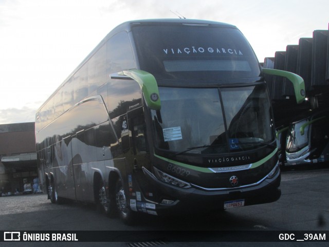 Viação Garcia 86029 na cidade de Curitiba, Paraná, Brasil, por GDC __39AM. Número da foto: #13067080.