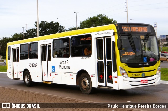 Viação Pioneira 224782 na cidade de Brasília, Distrito Federal, Brasil, por Paulo Henrique Pereira Borges. Número da foto: #13066281.