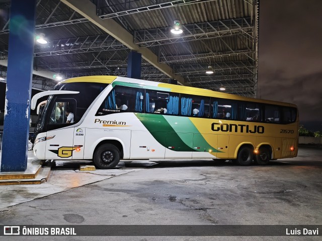 Empresa Gontijo de Transportes 21570 na cidade de Petrolina, Pernambuco, Brasil, por Luis Davi. Número da foto: #13066619.
