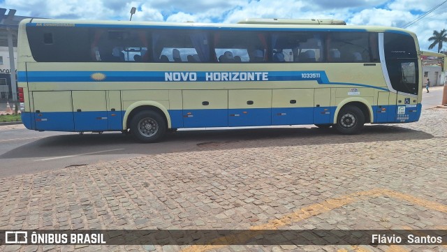 Viação Novo Horizonte 1033511 na cidade de Barra da Estiva, Bahia, Brasil, por Flávio  Santos. Número da foto: #13065419.