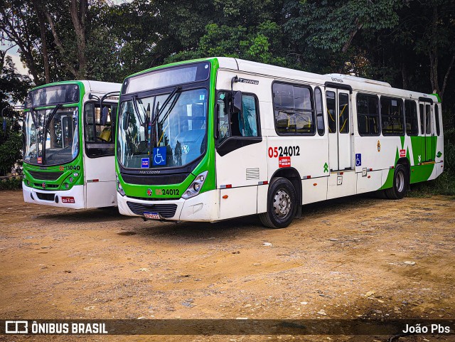 Via Verde Transportes Coletivos 0524012 na cidade de Manaus, Amazonas, Brasil, por João Pbs. Número da foto: #13065626.