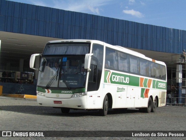 Empresa Gontijo de Transportes 20055 na cidade de Caruaru, Pernambuco, Brasil, por Lenilson da Silva Pessoa. Número da foto: #13066185.