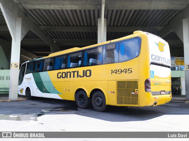 Empresa Gontijo de Transportes 14945 na cidade de Crateús, Ceará, Brasil, por Luis Davi. Número da foto: #13066394.