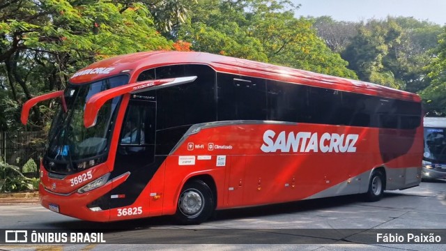 Viação Santa Cruz 36825 na cidade de São Paulo, São Paulo, Brasil, por Fábio Paixão. Número da foto: #13065429.