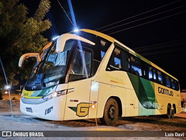 Empresa Gontijo de Transportes 21570 na cidade de Patos do Piauí, Piauí, Brasil, por Luis Davi. Número da foto: #13066608.