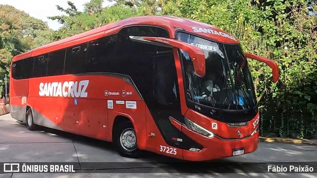 Viação Santa Cruz 37225 na cidade de São Paulo, São Paulo, Brasil, por Fábio Paixão. Número da foto: #13065435.