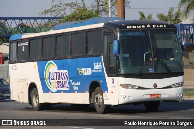 Lutrans Turismo e Fretamento 1000 na cidade de Duque de Caxias, Rio de Janeiro, Brasil, por Paulo Henrique Pereira Borges. Número da foto: #13066374.
