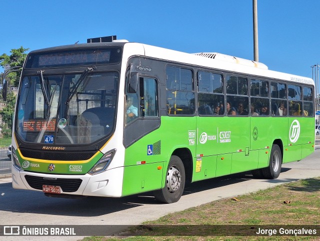 Tijuquinha - Auto Viação Tijuca C50037 na cidade de Rio de Janeiro, Rio de Janeiro, Brasil, por Jorge Gonçalves. Número da foto: #13066288.