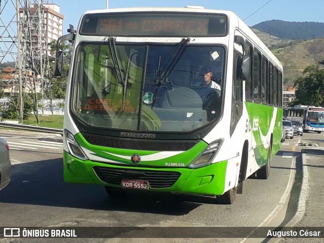 Viação São José RJ 200.013 na cidade de Nova Iguaçu, Rio de Janeiro, Brasil, por Augusto César. Número da foto: #13067281.