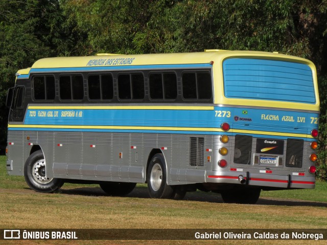 Ônibus Particulares 7273 na cidade de Artur Nogueira, São Paulo, Brasil, por Gabriel Oliveira Caldas da Nobrega. Número da foto: #13067318.