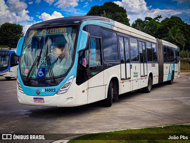 Vega Manaus Transporte 1014002 na cidade de Manaus, Amazonas, Brasil, por João Pbs. Número da foto: #13065564.