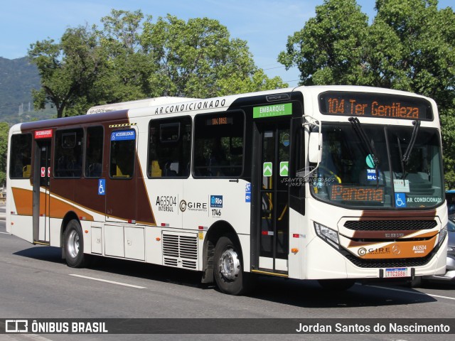 Erig Transportes > Gire Transportes A63504 na cidade de Rio de Janeiro, Rio de Janeiro, Brasil, por Jordan Santos do Nascimento. Número da foto: #13065925.