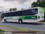 Empresa de Transportes Coletivos Volkmann 144 na cidade de Blumenau, Santa Catarina, Brasil, por Iago Scheineider. Número da foto: #:id.