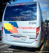 Transportes Capellini 31248 na cidade de Jaú, São Paulo, Brasil, por Murillo Alexandre Ramos. Número da foto: #13065943.