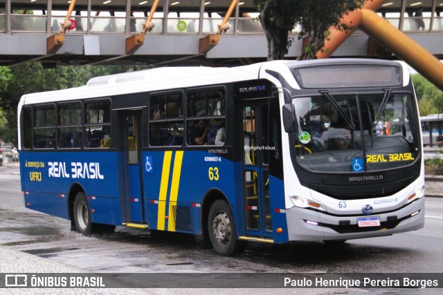 Real Brasil Turismo 63 na cidade de Rio de Janeiro, Rio de Janeiro, Brasil, por Paulo Henrique Pereira Borges. Número da foto: #13069143.