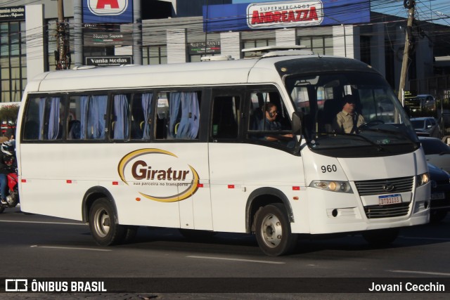 Viação Giratur 960 na cidade de Caxias do Sul, Rio Grande do Sul, Brasil, por Jovani Cecchin. Número da foto: #13071131.