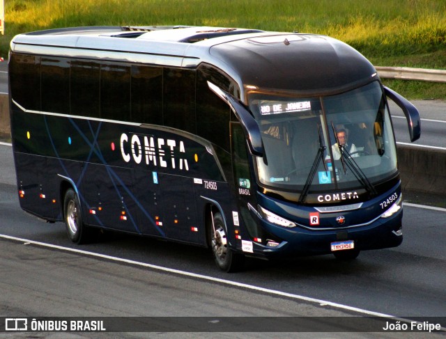 Viação Cometa 724503 na cidade de Canas, São Paulo, Brasil, por João Felipe. Número da foto: #13070251.