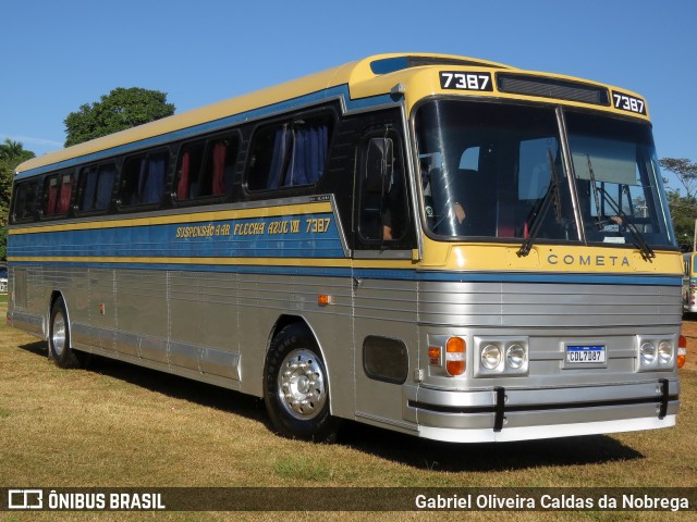 Ônibus Particulares 7387 na cidade de Artur Nogueira, São Paulo, Brasil, por Gabriel Oliveira Caldas da Nobrega. Número da foto: #13069004.