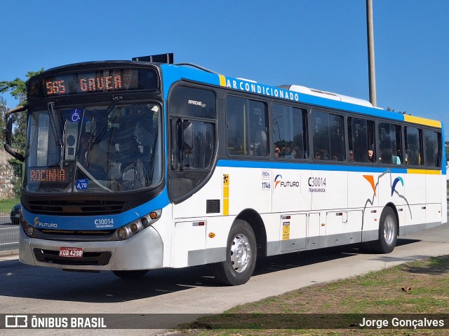 Transportes Futuro C30014 na cidade de Rio de Janeiro, Rio de Janeiro, Brasil, por Jorge Gonçalves. Número da foto: #13070527.