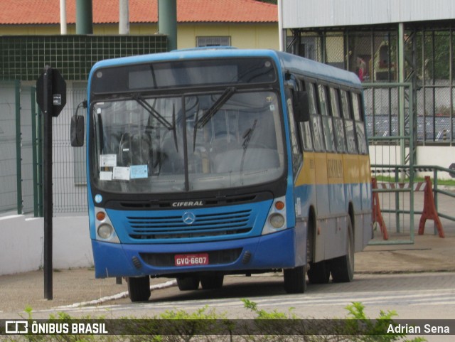Ônibus Particulares 6607 na cidade de Venda Nova do Imigrante, Espírito Santo, Brasil, por Adrian Sena. Número da foto: #13069232.